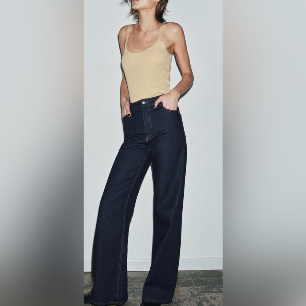 Zara Indigo Denim Jeans